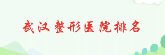 武漢整形醫(yī)院排名 武漢整形醫(yī)院排名