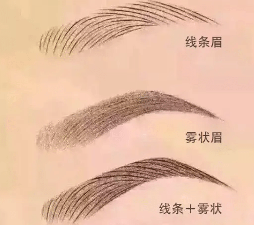 眉毛類(lèi)型 眉毛類(lèi)型