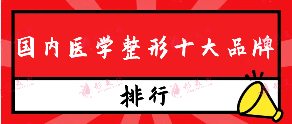 國內(nèi)醫(yī)學(xué)整形十大品牌，美貝爾、藝星都是不錯(cuò)的選擇！
