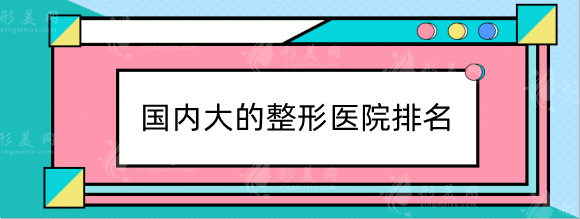 國內(nèi)大的整形醫(yī)院排名：上海九院，八大處，西京，南方等
