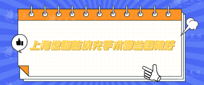 上海做脂肪填充手術(shù)哪些醫(yī)院好？精選5強(qiáng)名單，愛美者快收藏